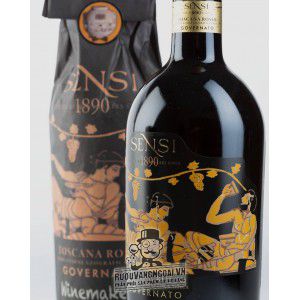 Rượu Vang Ý Sensi Governato Toscana Rosso IGT uống ngon bn1
